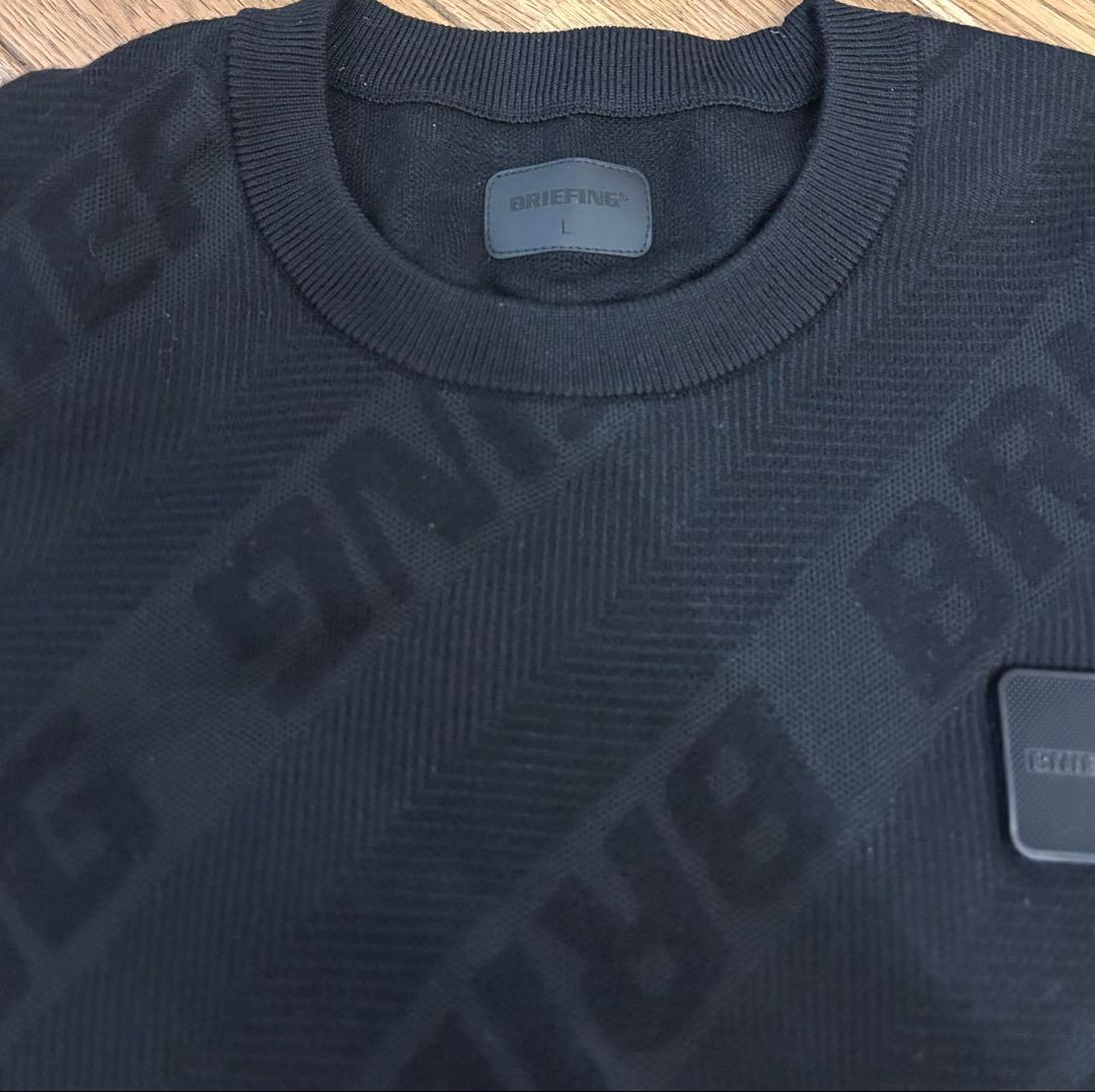 BRIEFING ブラック セーター L 美品