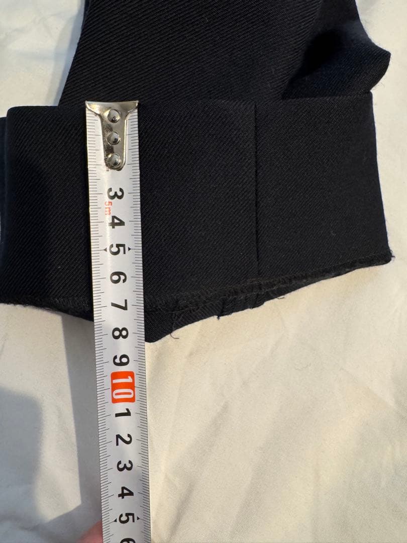 【美品】ドリスヴァンノッテン ウールスーツ 濃紺 48