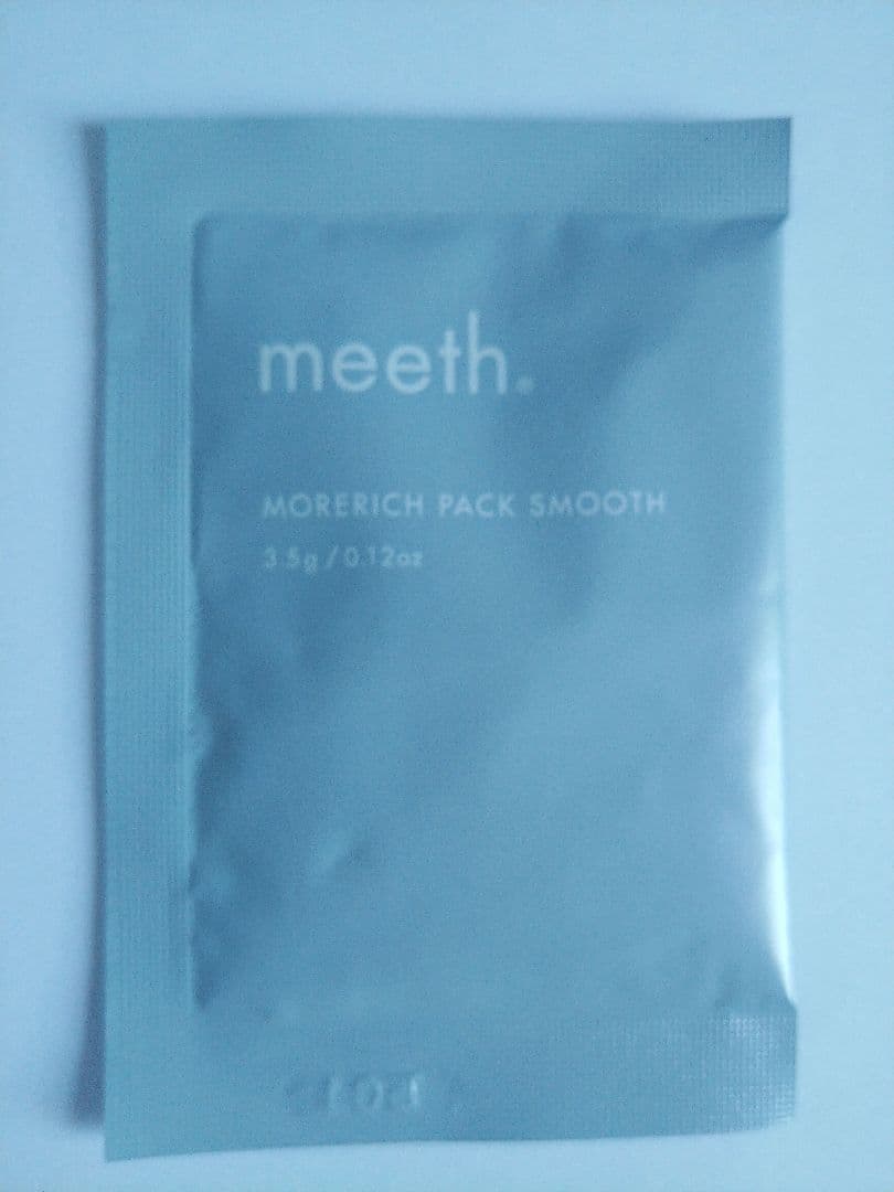 meeth ミース モアリッチパックスムース　6枚　炭酸パック