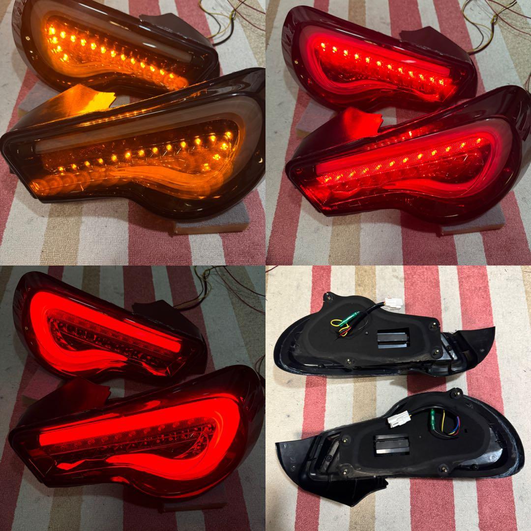 86 BRZ ヴァレンティ テールランプ テール シーケンシャルウインカー