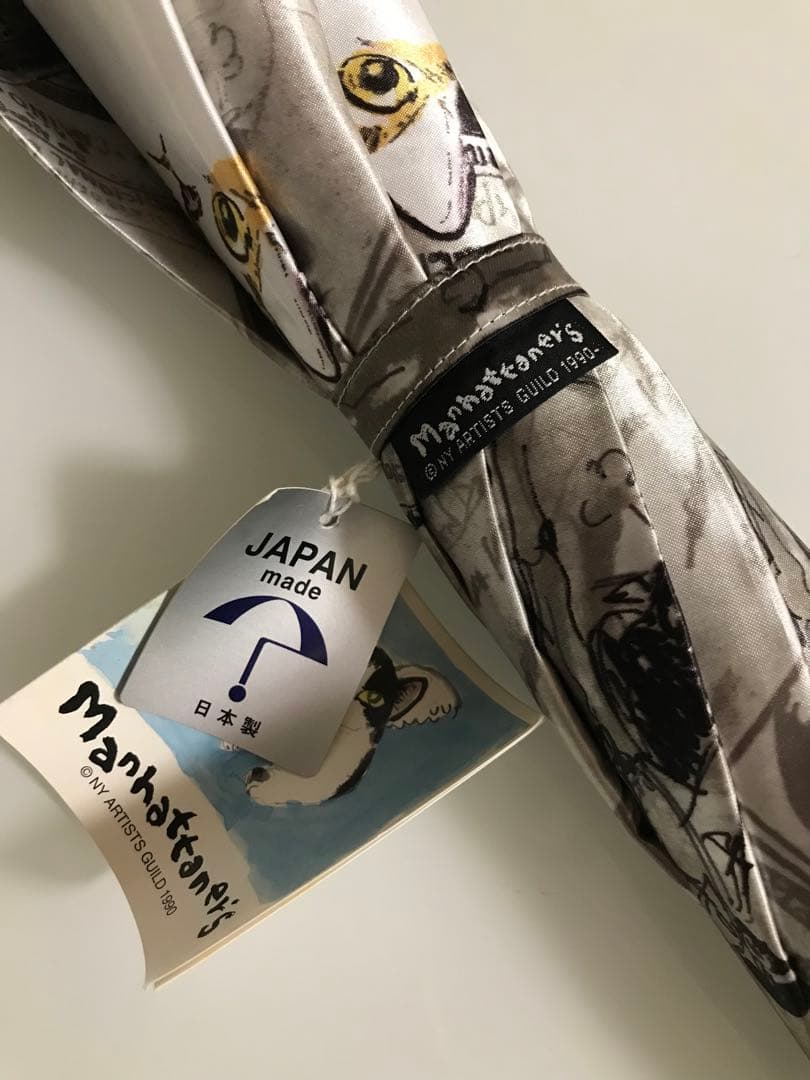 【未使用・タグ付き】マンハッタナーズ　長傘　雨傘