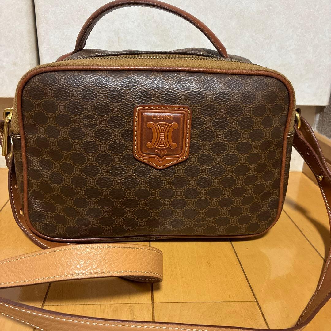 CELINE(セリーヌ)2wayバッグ　PVC 極上品