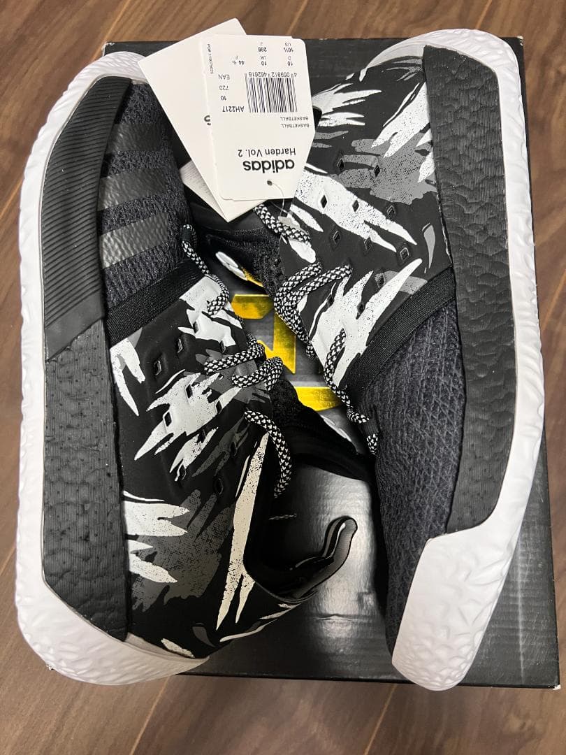 adidas Harden Vol. 2 ブラック/ホワイト