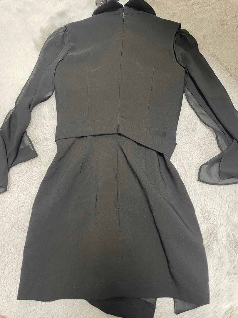 Andy glamorous 黒　ミニドレス