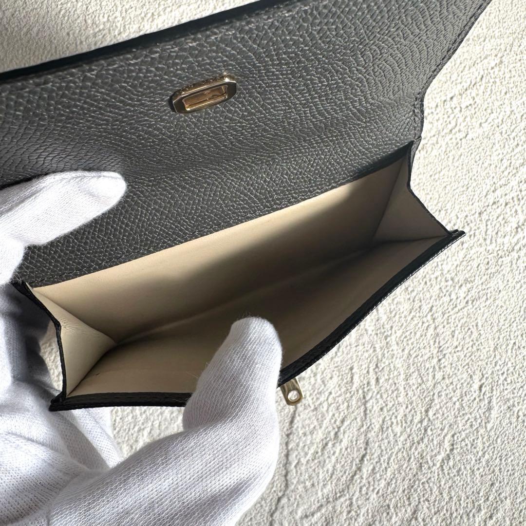 Valextra ヴァレクストラ シティウォレット ブレラ レザー 二つ折り財布