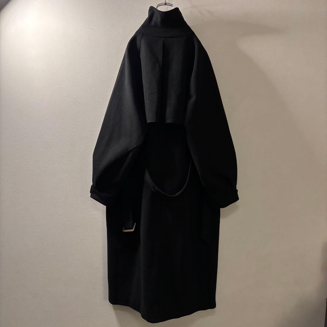 オーバーサイズ ミリタリー チェスターコート ARMY y2k 黒 ブラック