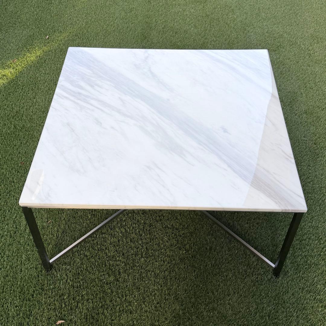 ‼️お値段変更しました‼️廃盤⭐️美品⭐️ACTUS⭐️天然大理石ローテーブル⭐️アクタス