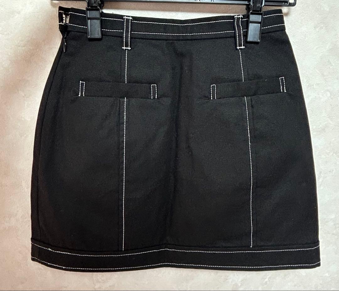 スカート andmary Harper twill mini skirt