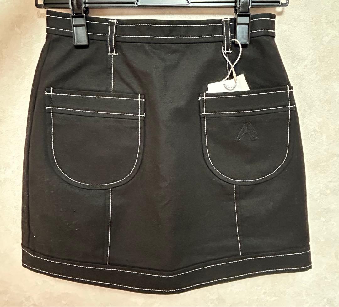 スカート andmary Harper twill mini skirt