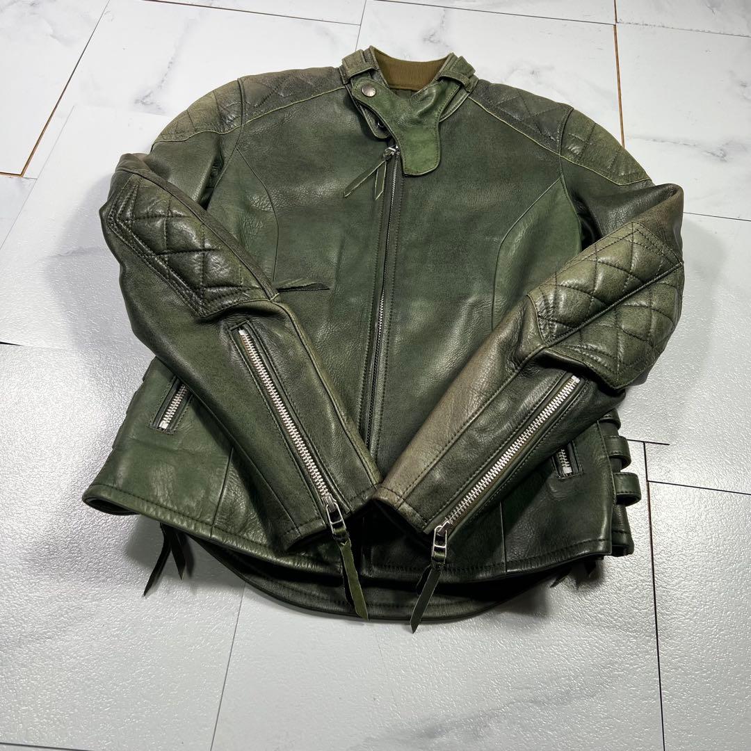 MAX FRITZ FEMME マックスフリッツ プロテクトレザージャケット