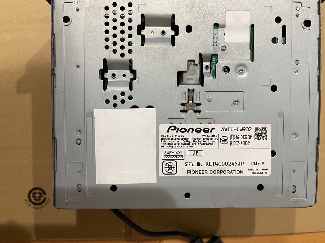 カロッツエリア サイバーナビ AVIC CW902 バックカメCMOS-C230