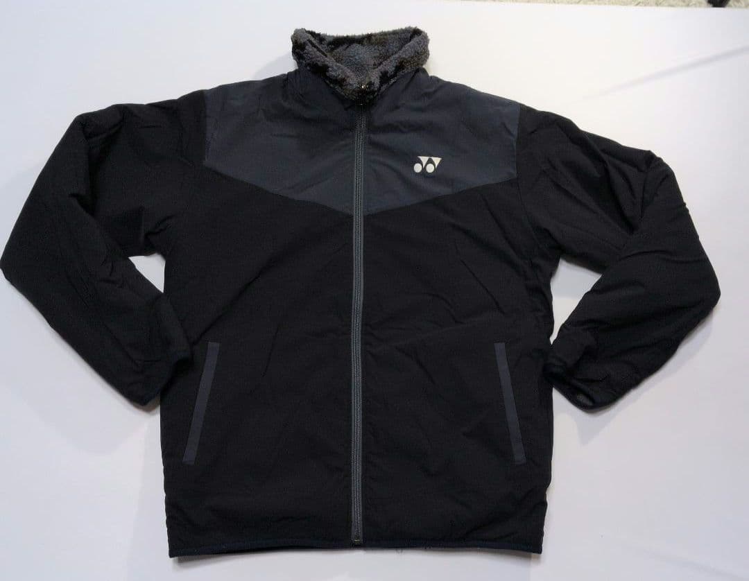 美品‼️2way‼️YONEX ボアリバーシブルジャケット ブラック×ネイビー