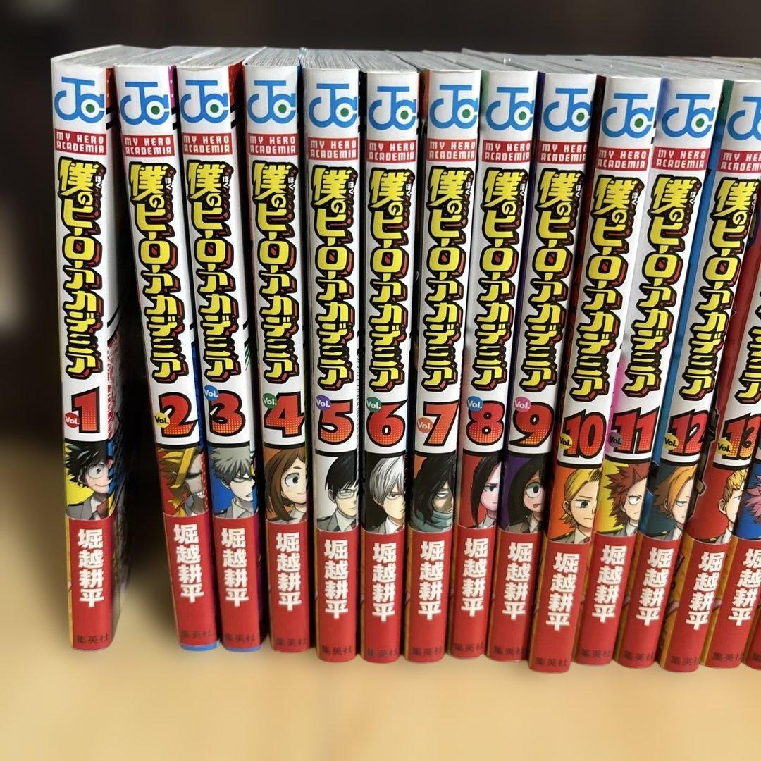 【全巻帯付き】【30巻以降初版】僕のヒーローアカデミア 全巻セット