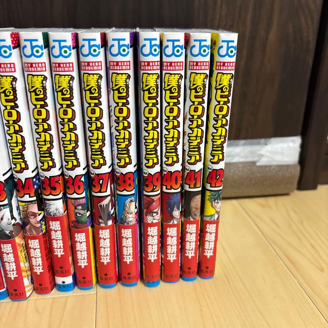 【全巻帯付き】【30巻以降初版】僕のヒーローアカデミア 全巻セット