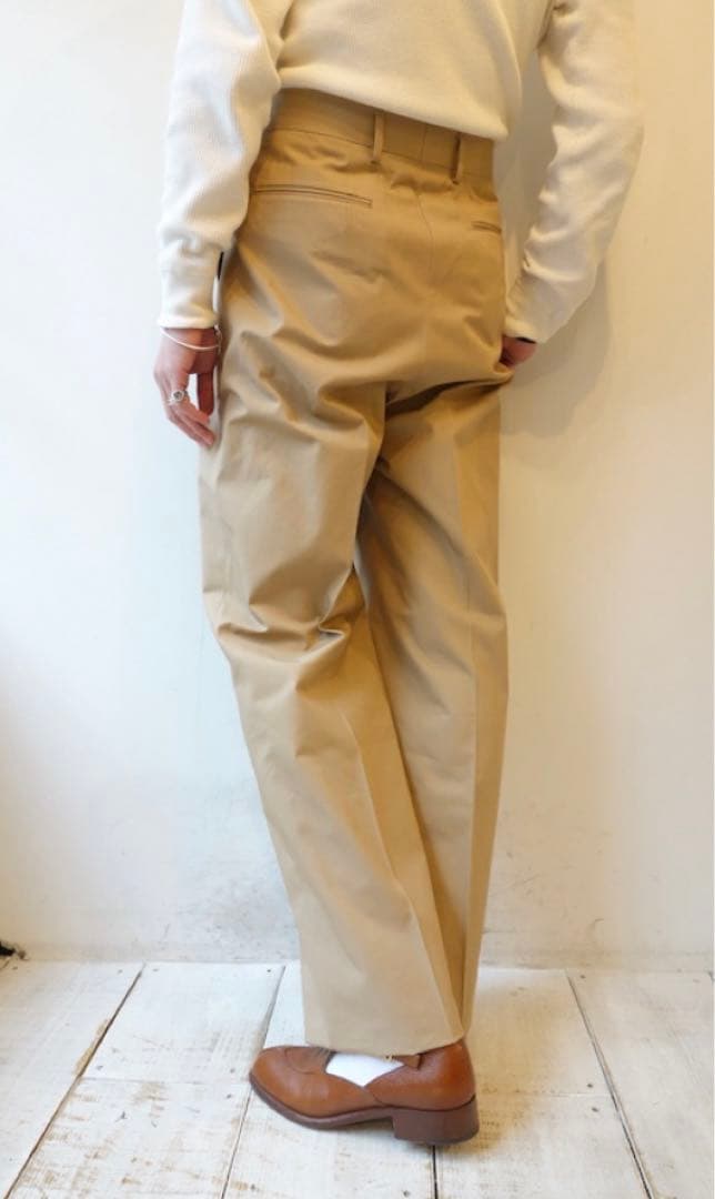 新品　NEAT Sustainable Chino Wide Type 1