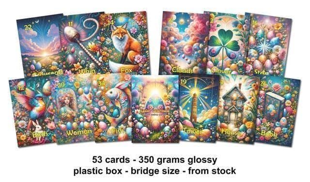 【正規品ルノルマンカード】キュート＆カラフル✨カード53枚✨イースターのデッキ