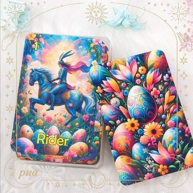 【正規品ルノルマンカード】キュート＆カラフル✨カード53枚✨イースターのデッキ