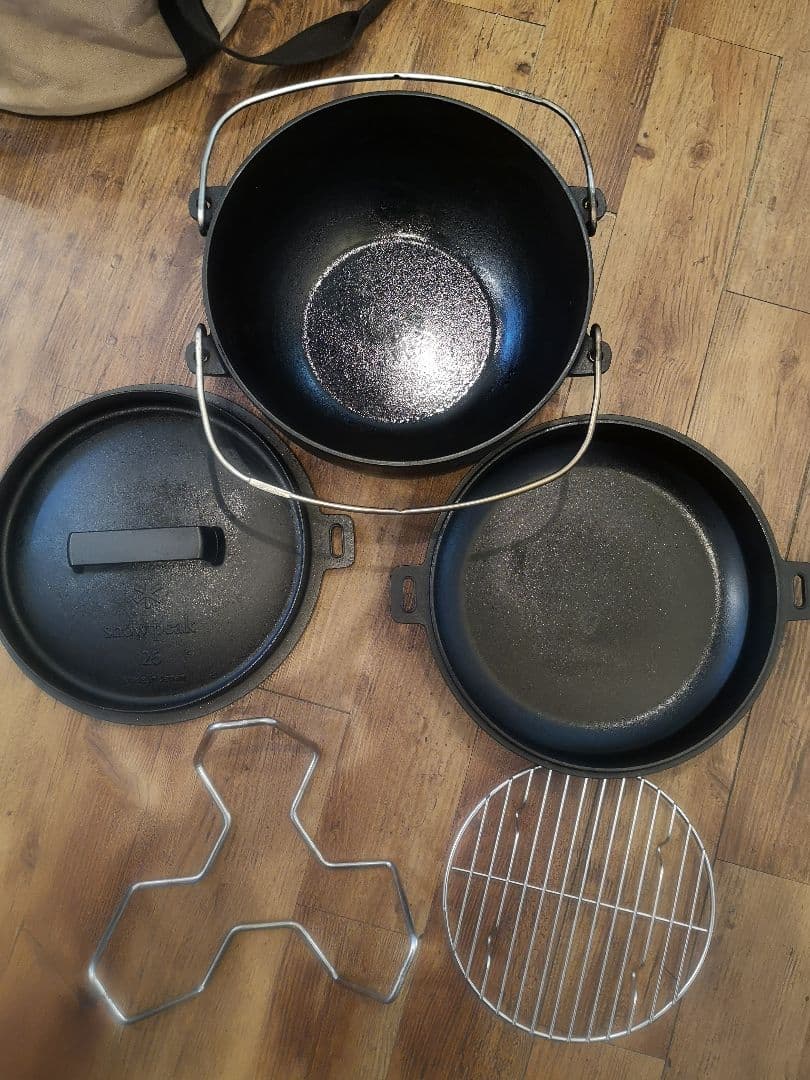  peak 和鉄ダッチオーブンセット