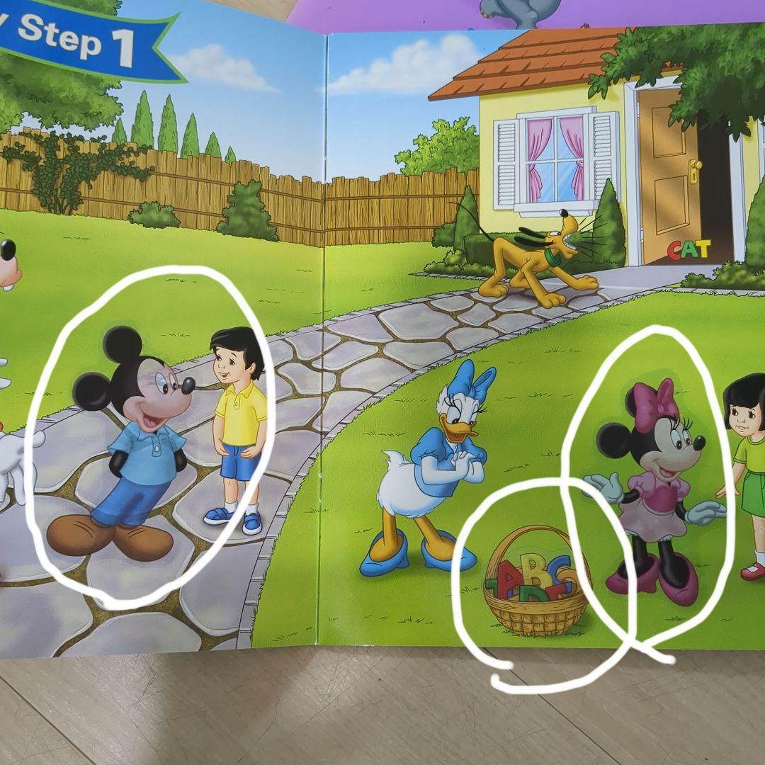 DWE ディズニー英語システム ステップ・バイ・ステップ DVD、リモコン他