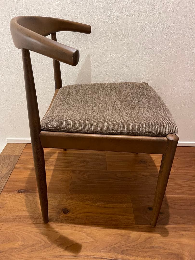 【ニトリ】Nコレクション　Nシールド　ダイニングチェア 北欧スタイル ブラウン