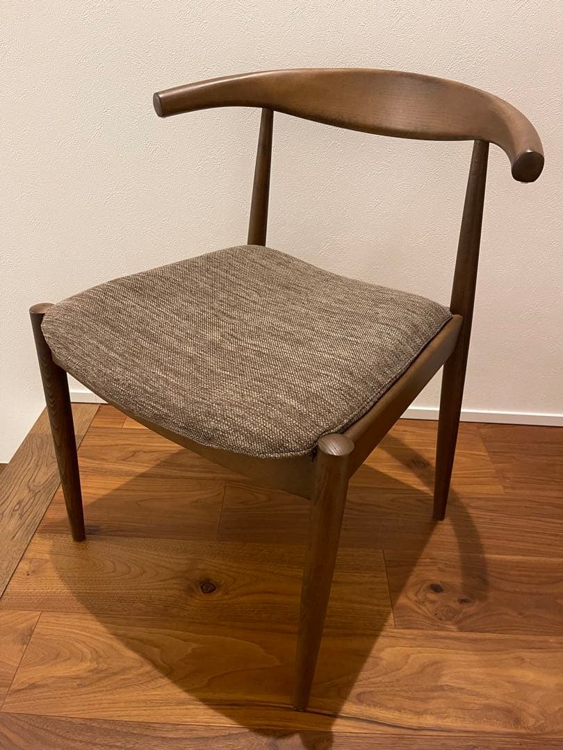 【ニトリ】Nコレクション　Nシールド　ダイニングチェア 北欧スタイル ブラウン