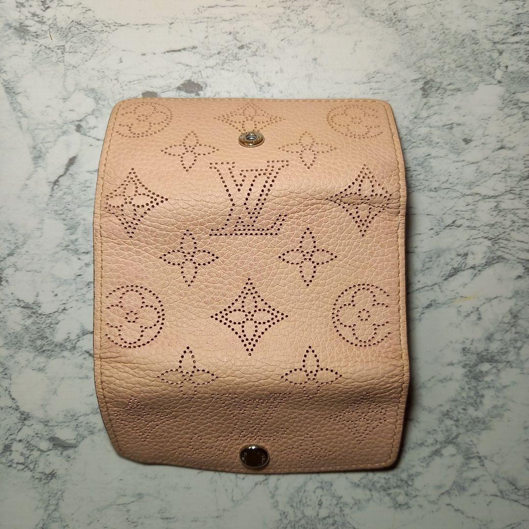 LOUIS VUITTON　マヒナ　ミュルティクレ4　レザーキーケース　ICタグ