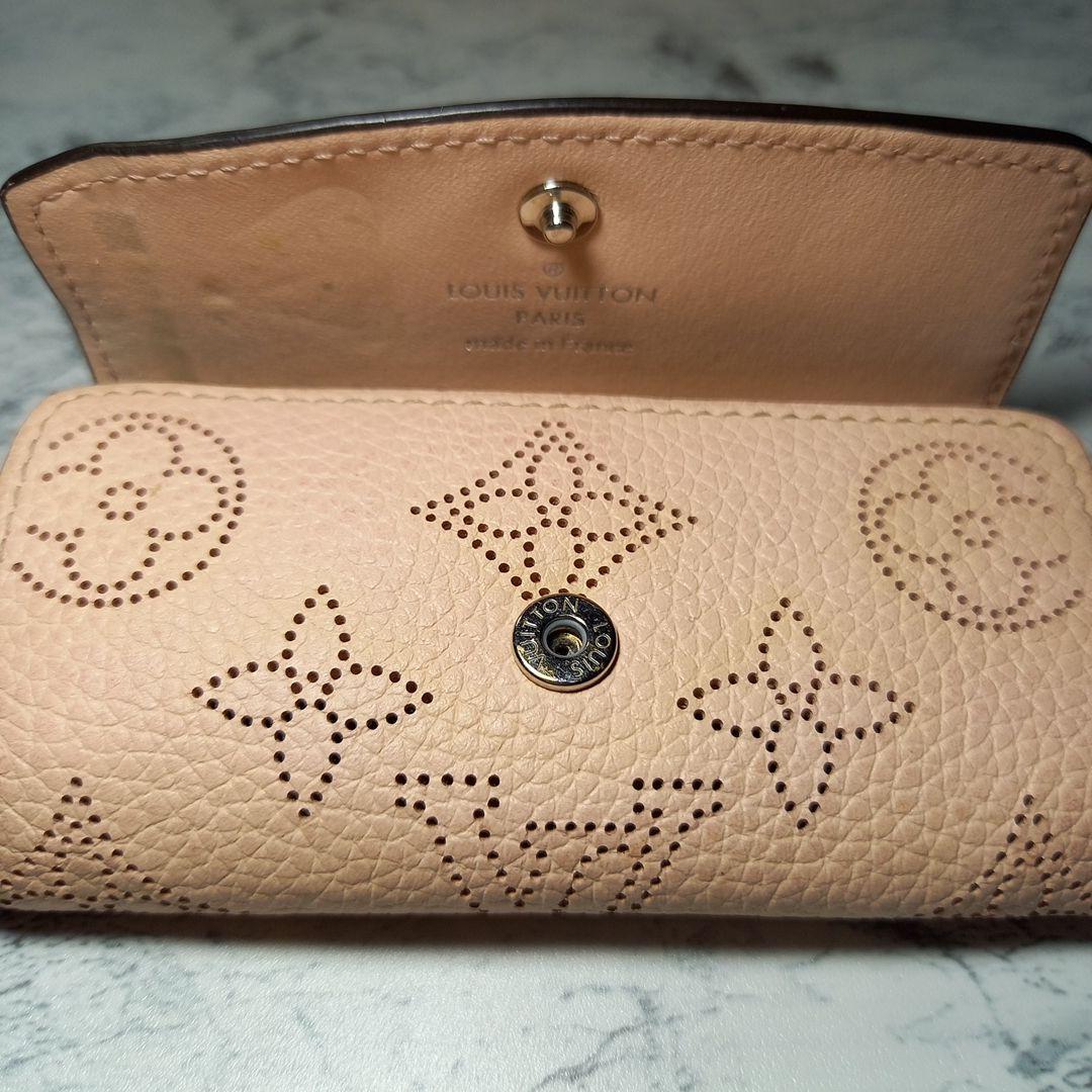 LOUIS VUITTON　マヒナ　ミュルティクレ4　レザーキーケース　ICタグ
