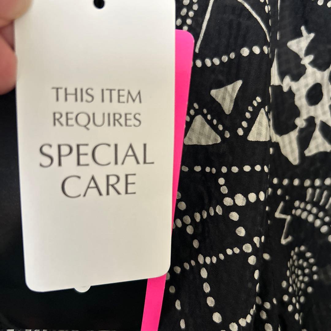 LEONARD 42 チュニック 新品未使用品タグ付き七分袖 シルク100%