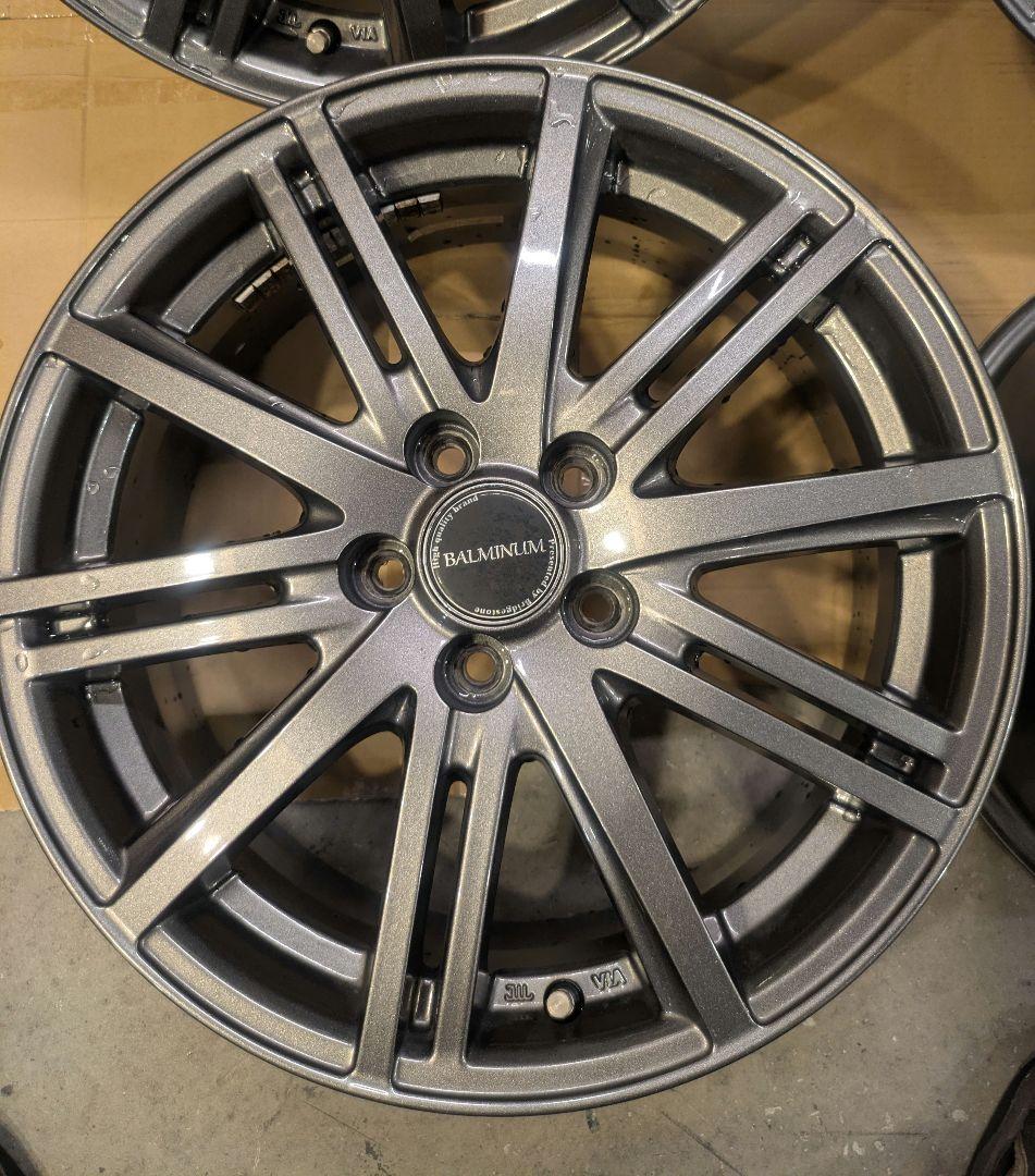 16インチ アルミ 4本セット バルミナ ナット付