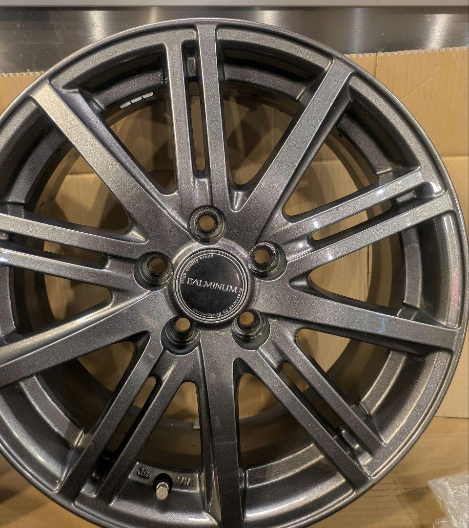 16インチ アルミ 4本セット バルミナ ナット付