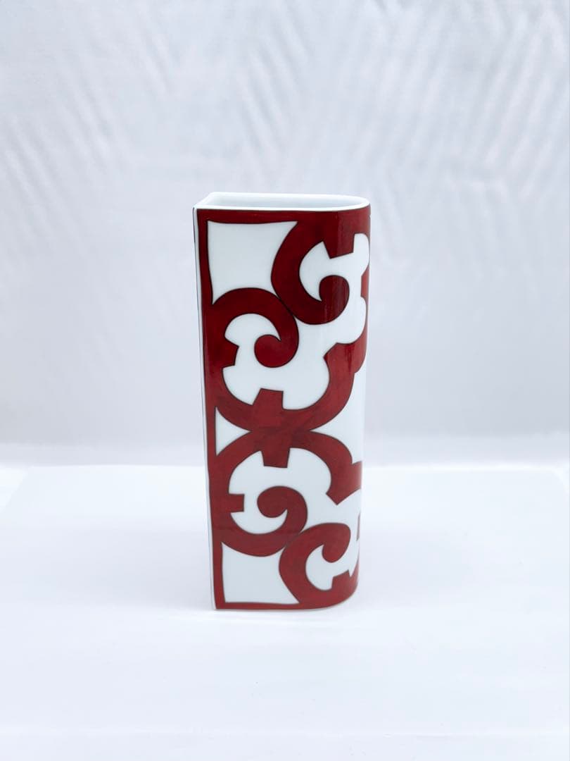 ⑬HERMES/エルメス ガダルキヴィール フラワーベース 一輪挿し