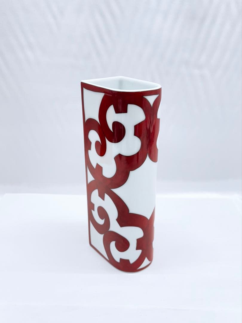 ⑬HERMES/エルメス ガダルキヴィール フラワーベース 一輪挿し