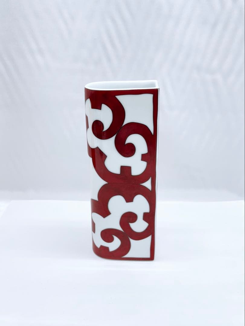 ⑬HERMES/エルメス ガダルキヴィール フラワーベース 一輪挿し