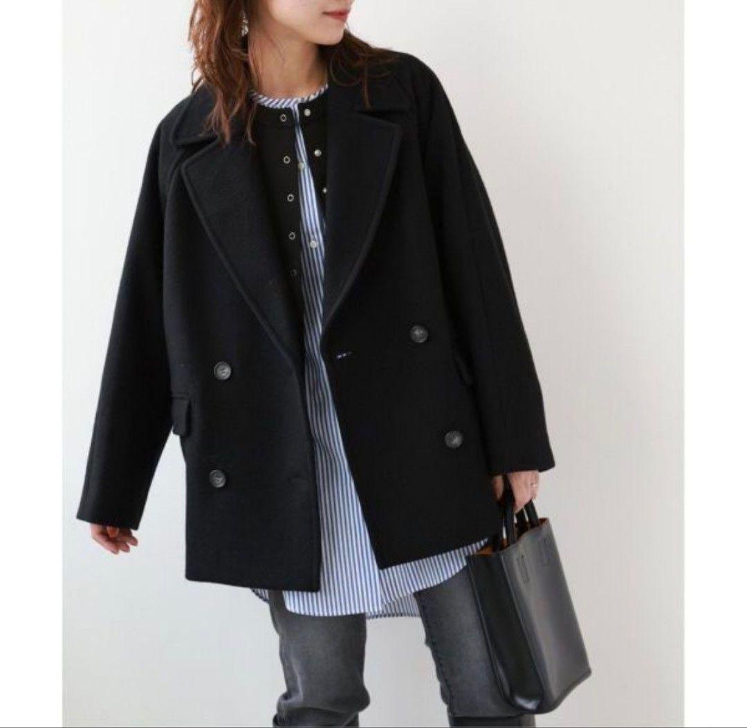 ジャーナルスタンダード　レリューム　尾州ウールショートPコート