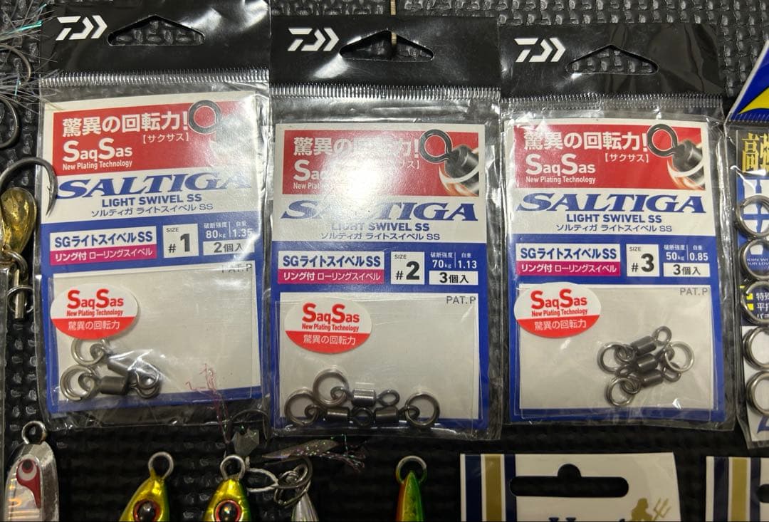 ダイワ　TGベイト　ポーズレス　トウキチロウ　などフック付きまとめセット