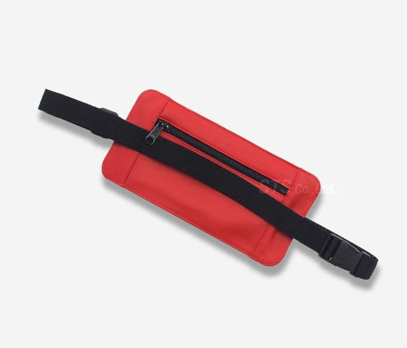 新品 19ss Supreme レザー ウエスト ショルダーポーチ Red