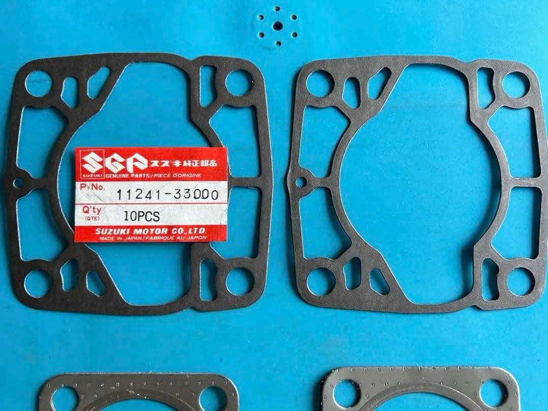 スズキ　GT380 純正「ベッドガスケットセット」