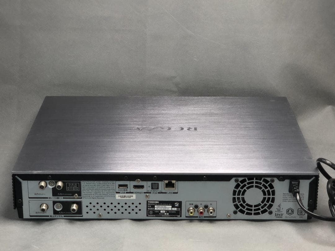 東芝 DBR-M180 ６チャンネル同時録画タイムシフトマシン≪動作品≫