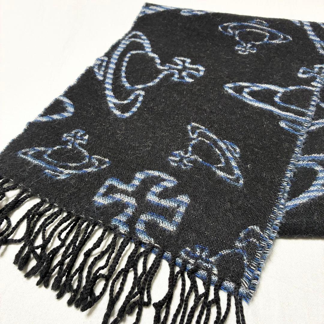 Vivienne Westwood ACCESSORIES マフラー オーブ総柄