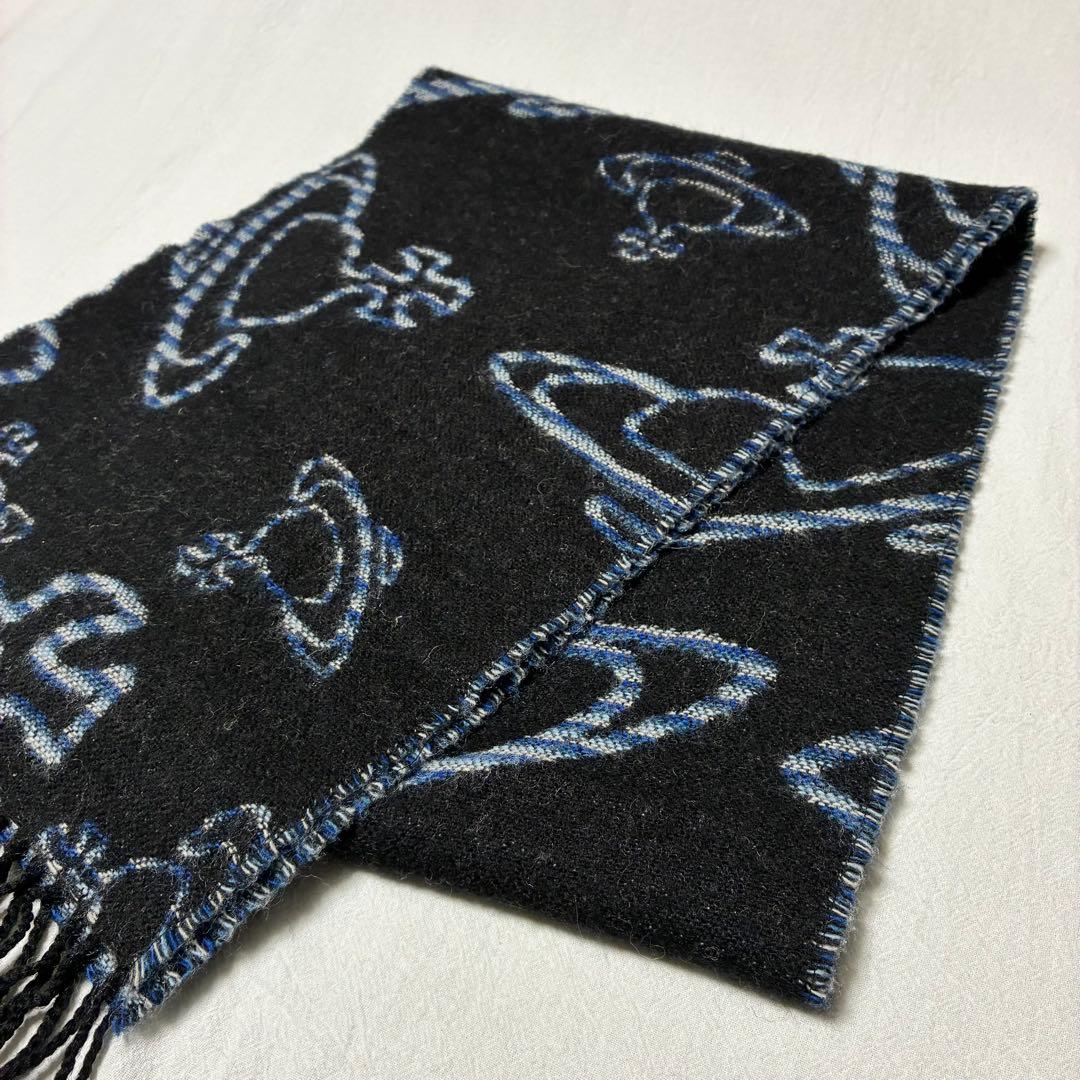 Vivienne Westwood ACCESSORIES マフラー オーブ総柄
