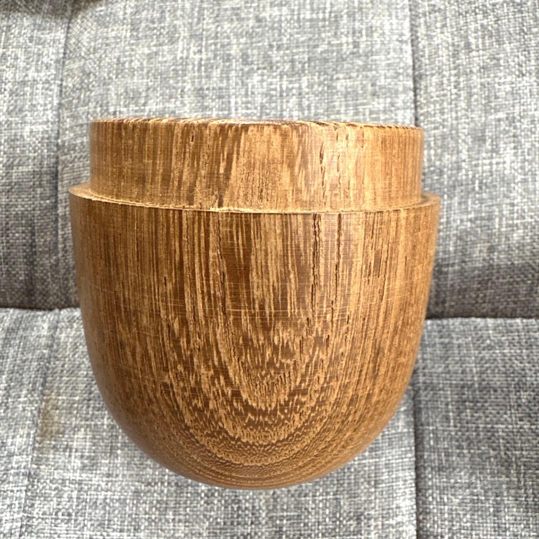 希少 茶道具　欅(ケヤキ) 棗　伊勢神宮古材