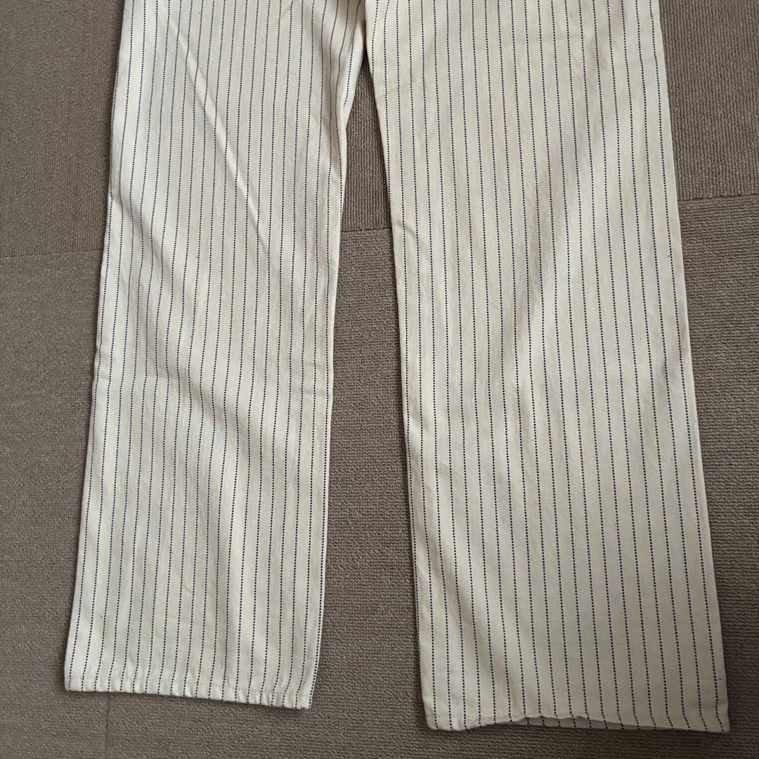 値下げ シュガーケーン ホワイト ウォバッシュ ワークパンツ 32 ペインター