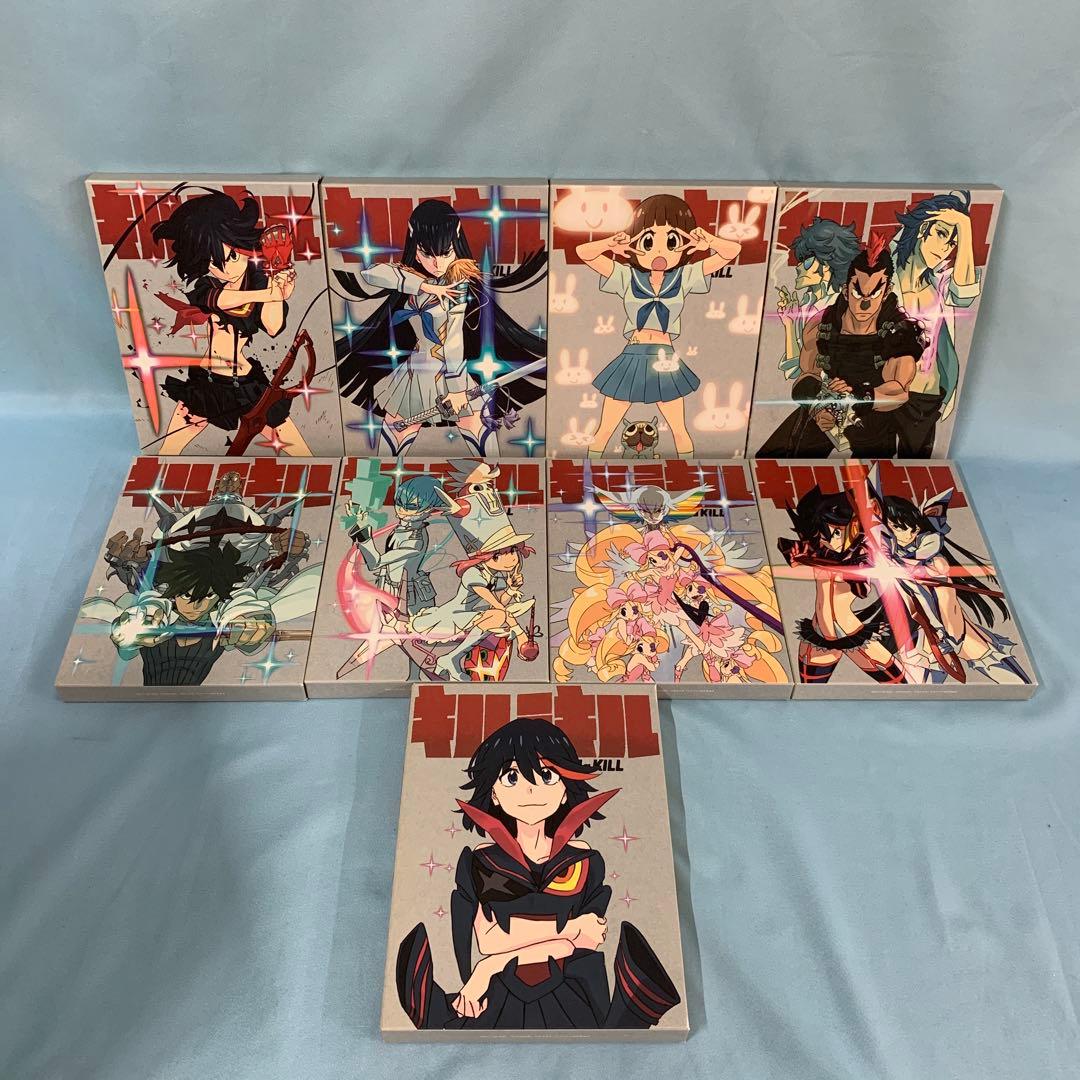 キルラキル 完全生産限定版 全9巻セット(全巻購入特典BOX付き) DVD