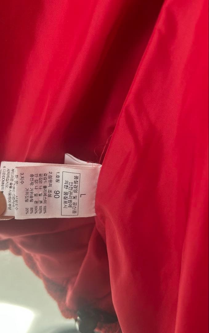 THE NORTH FACE ダウンベスト M レッド