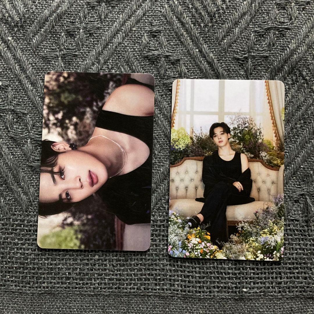 ジミン JIMIN 韓国限定 BTS BE 未公開 ラキドロ トレカ2枚