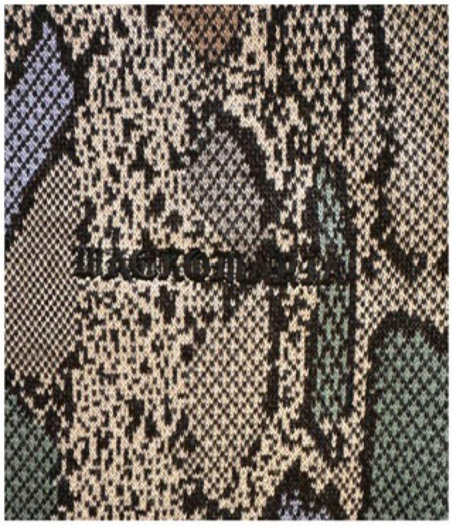 トップス WACKO MARIA PYTHON JACQUARD POLO SHIRT