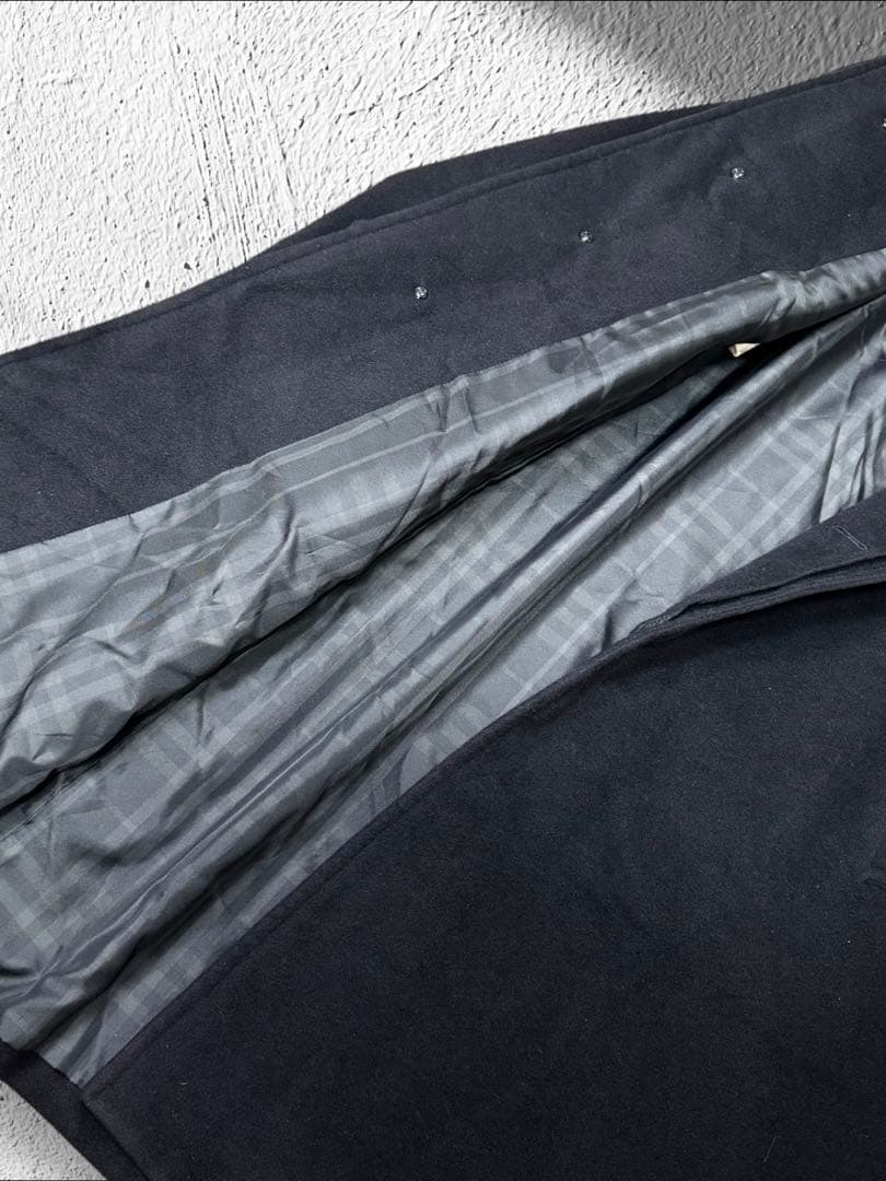 MK08 バーバリーロンドン カシミヤ　アンゴラ チェスターコート コート