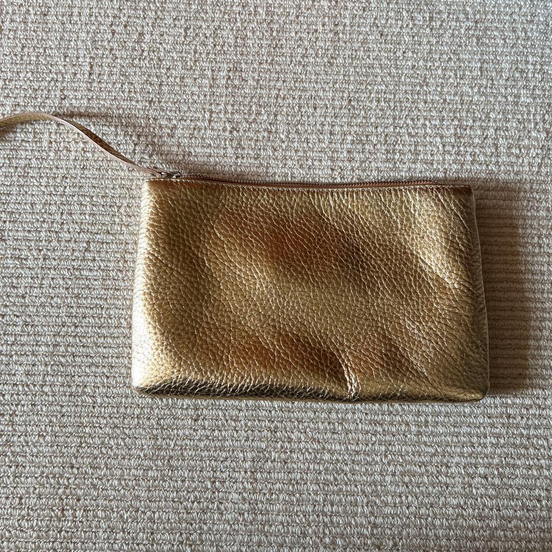 ジャンニキアリーニDUA Mゴールドポーチ付き保存袋あり【大大セール】