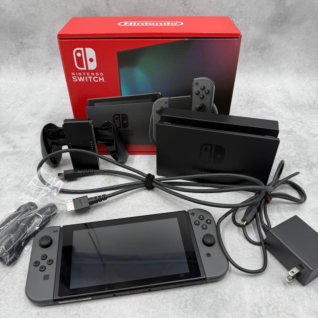 Nintendo Switch 本体 Joy-Con グレーブラック