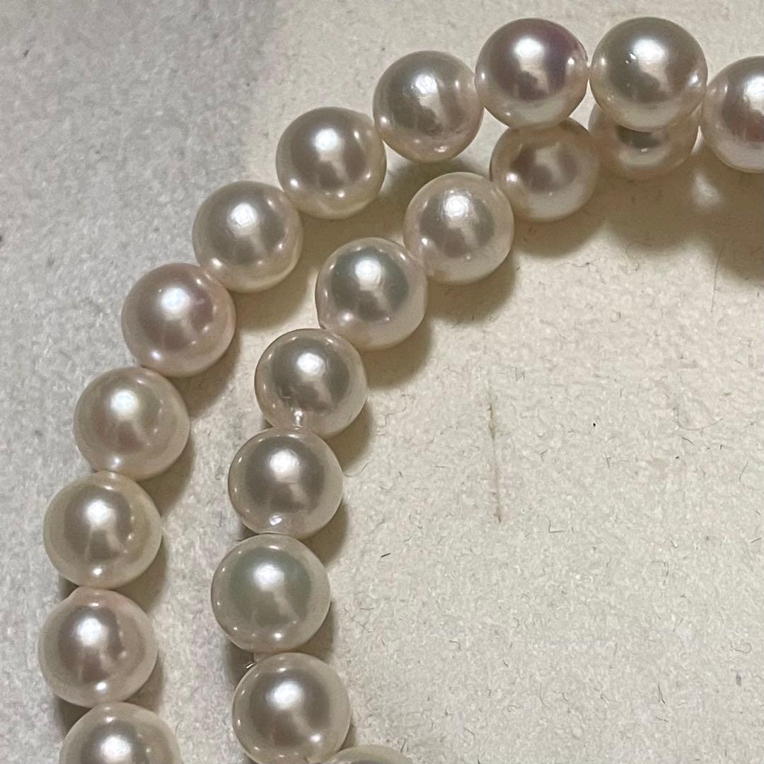 【超大珠✨】 あこや真珠 ネックレス 8.0-8.5 パール 本真珠 高級仕立て